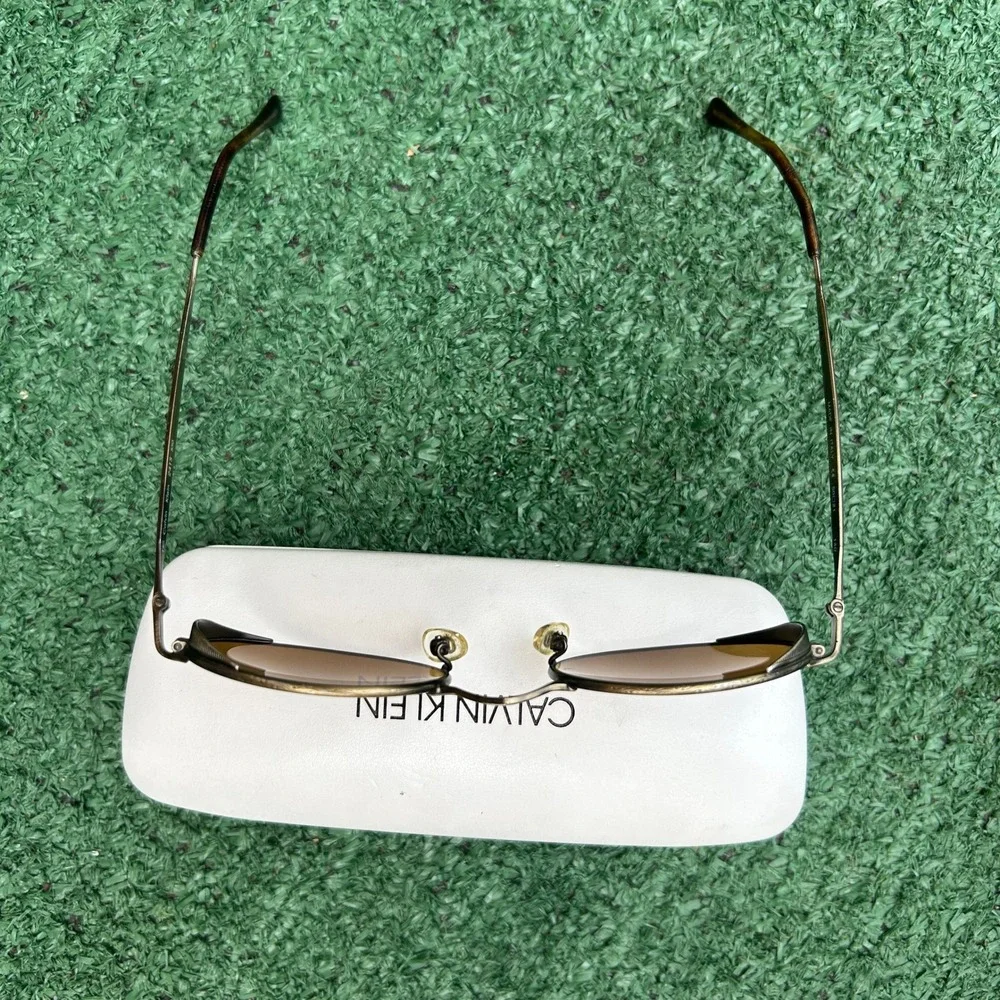 Vintage Calvin Klein Y2K Sunglasses Made in Italy Archive Rare Brad Pitt Oakley